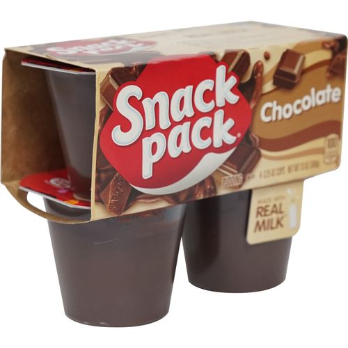 4 Pack Pudding Snack Pack Chocolate - 92gr