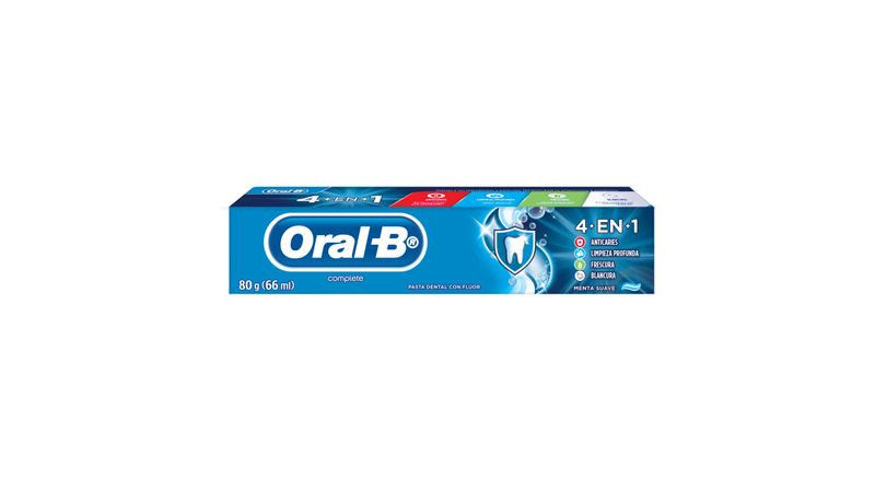 Comprar Pasta Denta Oral B Complete 4En1 Con Flúor 80g Walmart