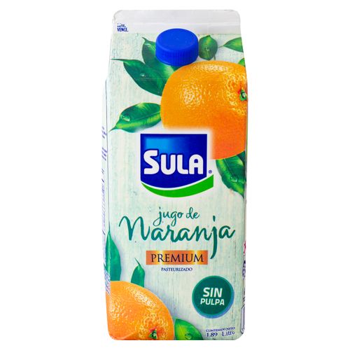 Jugo Sula De Naranja Premium Sin Pulpa- 1890 ml