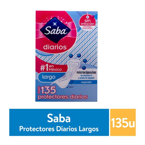 Protector Saba Diarios Largo 135 U