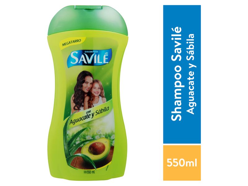 Shampoo-Savile-Con-Sabila-Y-Aguacate-550ml-1-12946