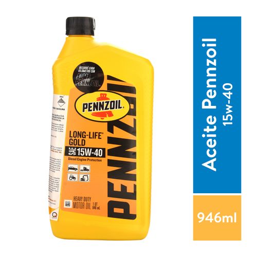 Aceite Pennzoil P Motordiesel 15W40 - 1 Qt