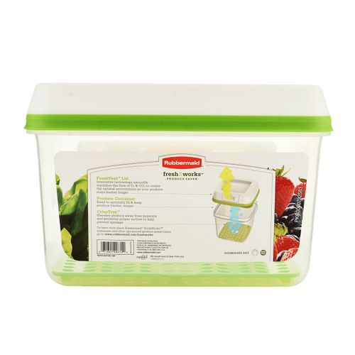 Hermetico Rubbermaid Fresh Works Grande - 4.1lt