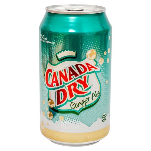 Gaseosa Canada Dry Ginger Ale regular lata - 355 ml