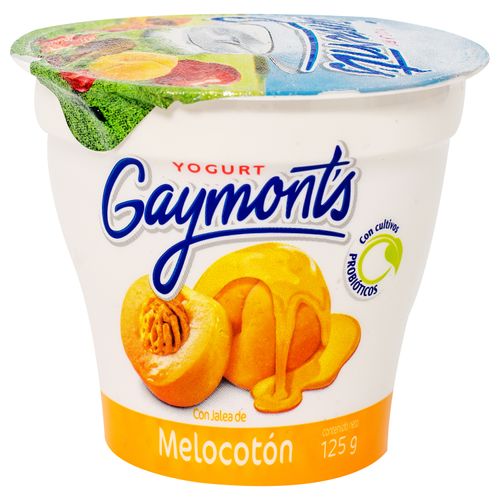Yogurt Gaymonts Sabor A Melocotón - 125 g