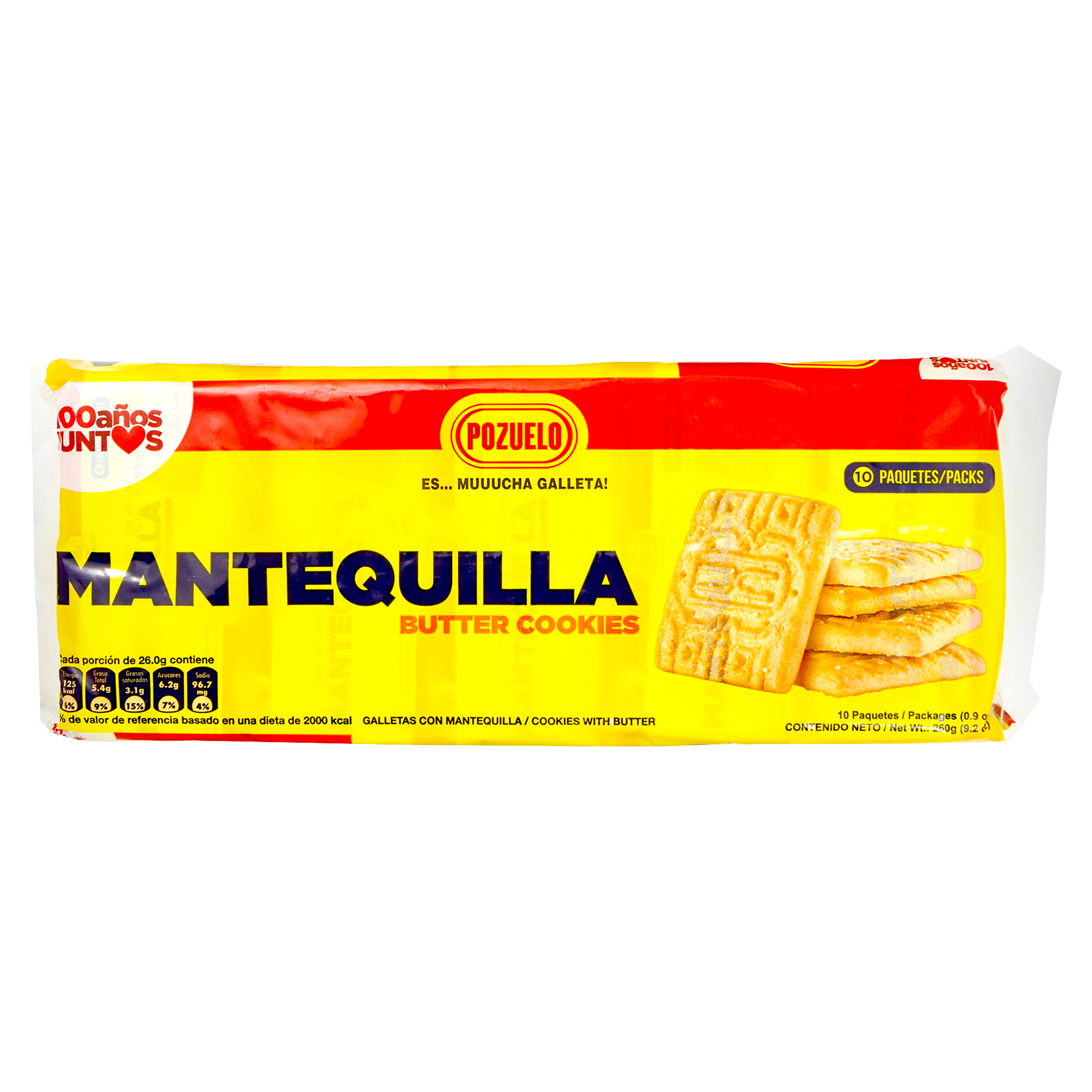 Comprar Galleta Pozuelo Mantequilla - 260Gr