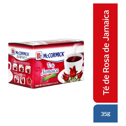 Té De Jamaica Mccormick 25 Sobres - 35Gr
