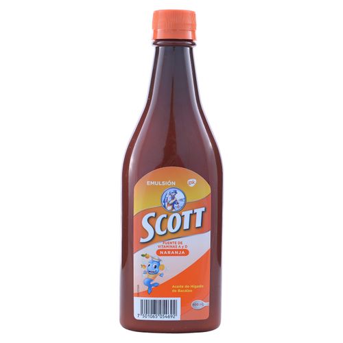 Emulsión De Scott Naranja 400 ml