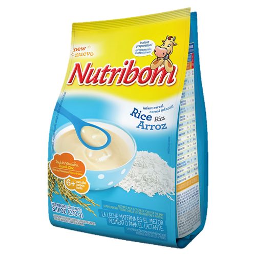 Cereal Nutribom Infantil De Arroz - 230Gr
