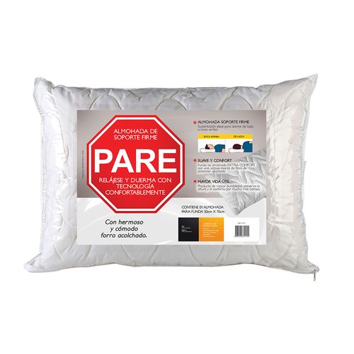 Almohada Pare, Firme Para Fundas De 50X70Cm Marca Fibrasca