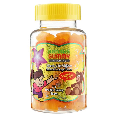 Vitamin C For Children Natural Orange- 70 Unidades
