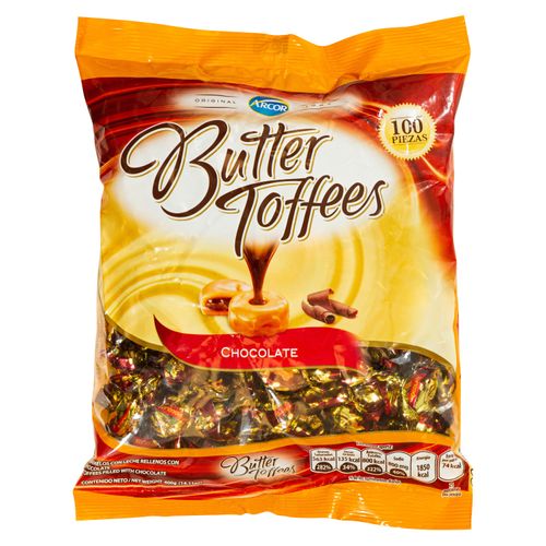 Caramelo Butter Toffee Choc Arcor 400Gr