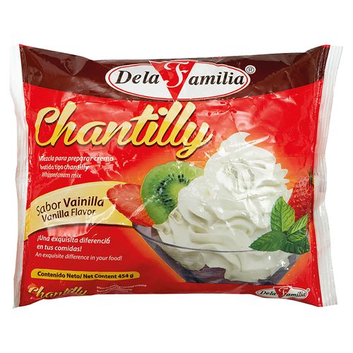 Crema Chantilly De La Familia- 454gr