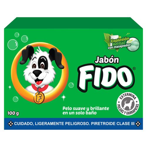 Jabon Fido Para Perro - 100gr