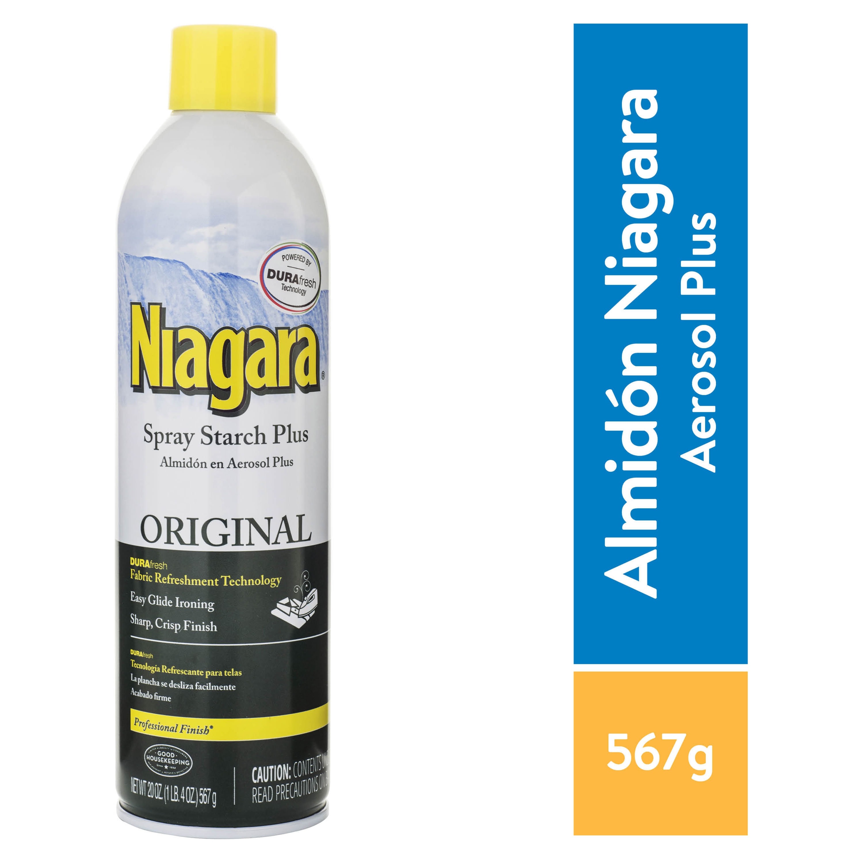 1 unidad Frasco de almidon marca Niagara en spray