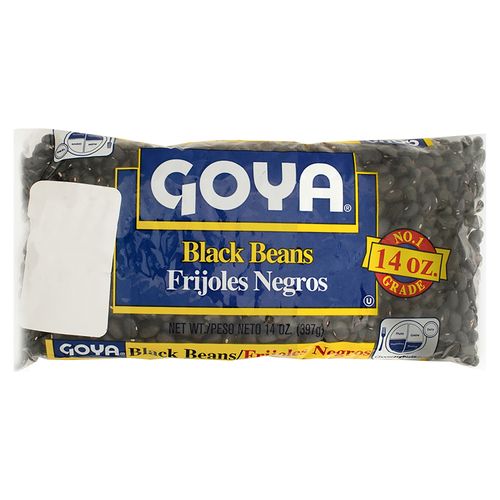Frijol Entero Goya Grano Color Negro - 397 g