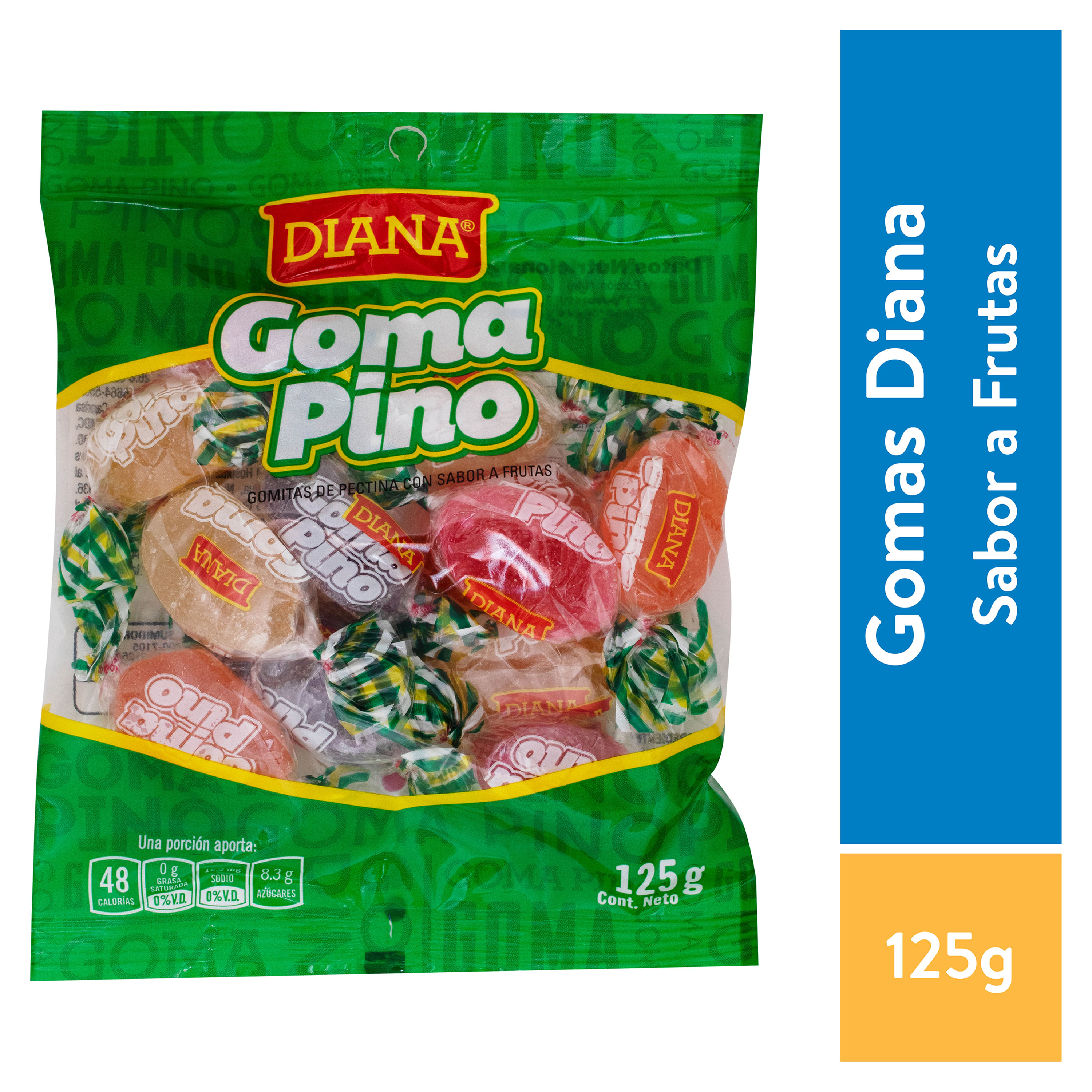 Comprar Gomitas Pino Frutas Diana 125 Gr Walmart Honduras 0086