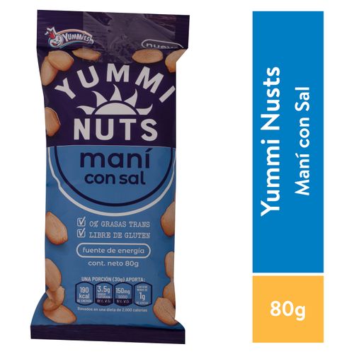 Mani Yummies Saladitas  Clasicas Familiar - 80 g