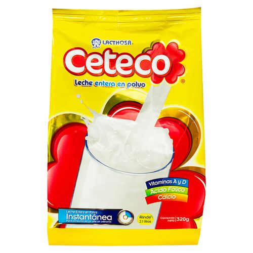 Leche Ceteco Bolsa Instantánea - 320 g