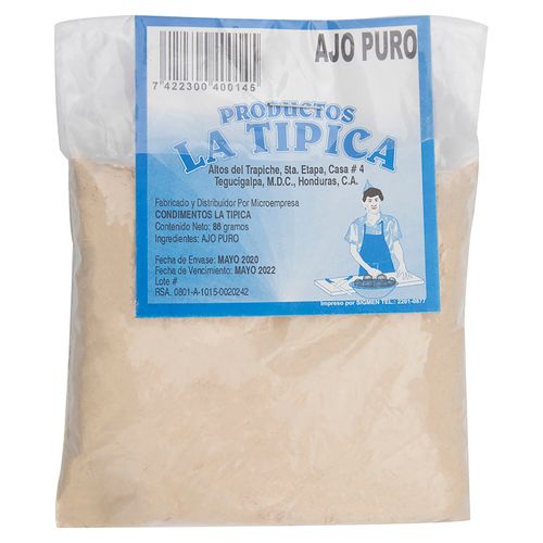 Ajo Puro La Tipica - 86gr