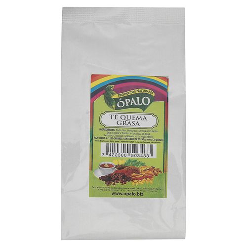 Te Opalo Quema Grasa 35 Bolsas - 50Gr