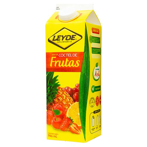 Jugo Leyde Coctel De Frutas - 946Ml