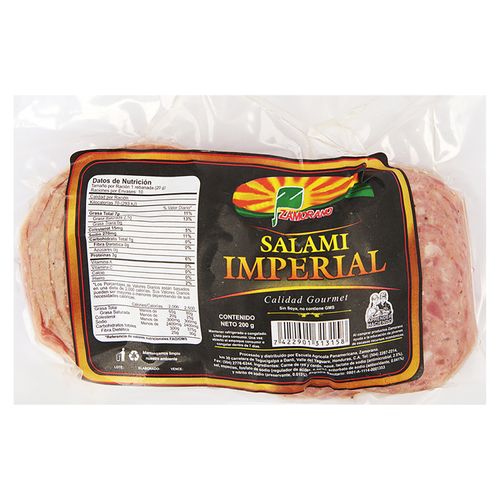 Salami Imperial Zamorano, 200 Gr