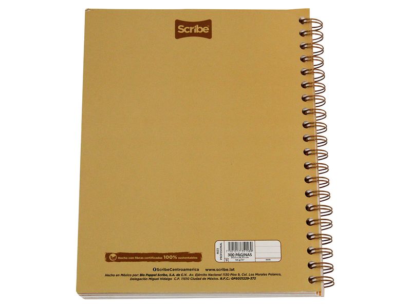 Cuaderno-Steno-Kraft-Scribe-Espiral-150H-2-11382