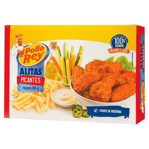 Alitas De Pollo Rey Picante - 340 g