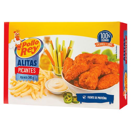 Alitas De Pollo Rey Picante - 340Gr