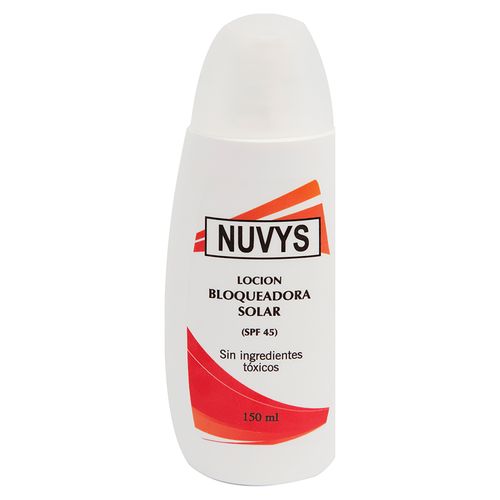 Protector solar Nuvys FPS 45 - 150 ml