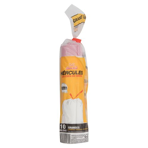 Bolsa Bas Hercules Blanca Roll 10Ea