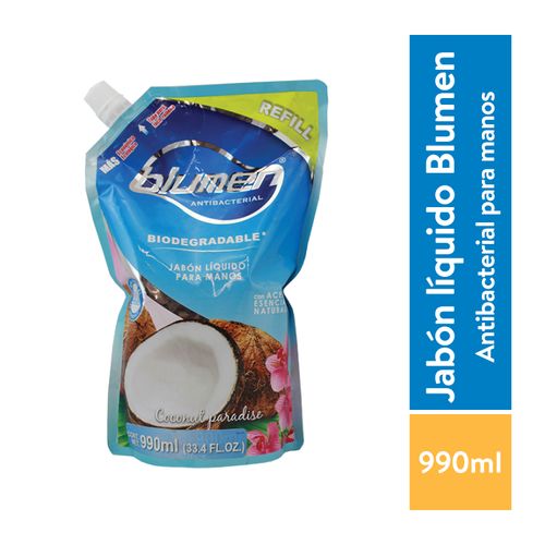 Jabón Blumen Liquido Coco Pouch - 990Ml