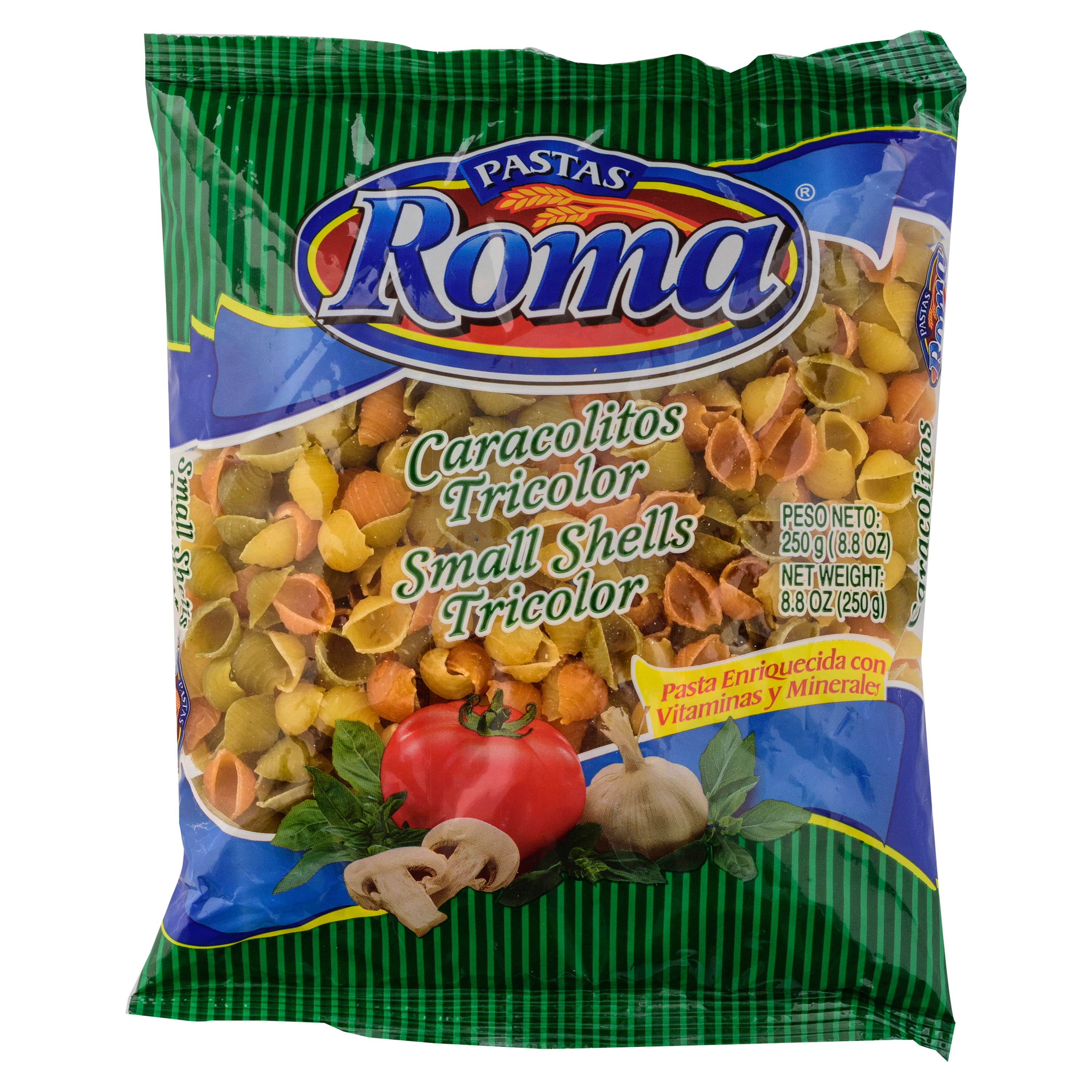 Pasta-Roma-Caracolitos-Tricolor-250gr-1-3989