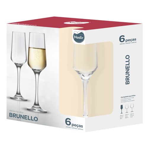 Set De Copa Brunello Vino -490ml