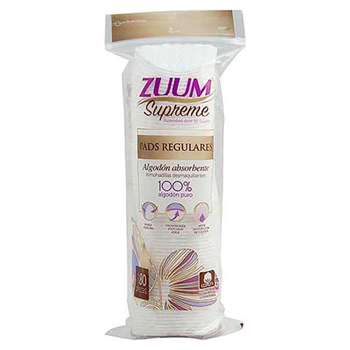 Almohadilla Zuum desmaquillantes regulares -  80 uds