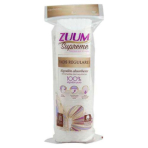 Pads Desmaquillantes Zuum 100 Piezas