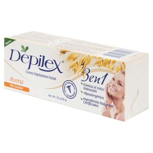 Crema Faci Depilatoria Depilex Avena 30G