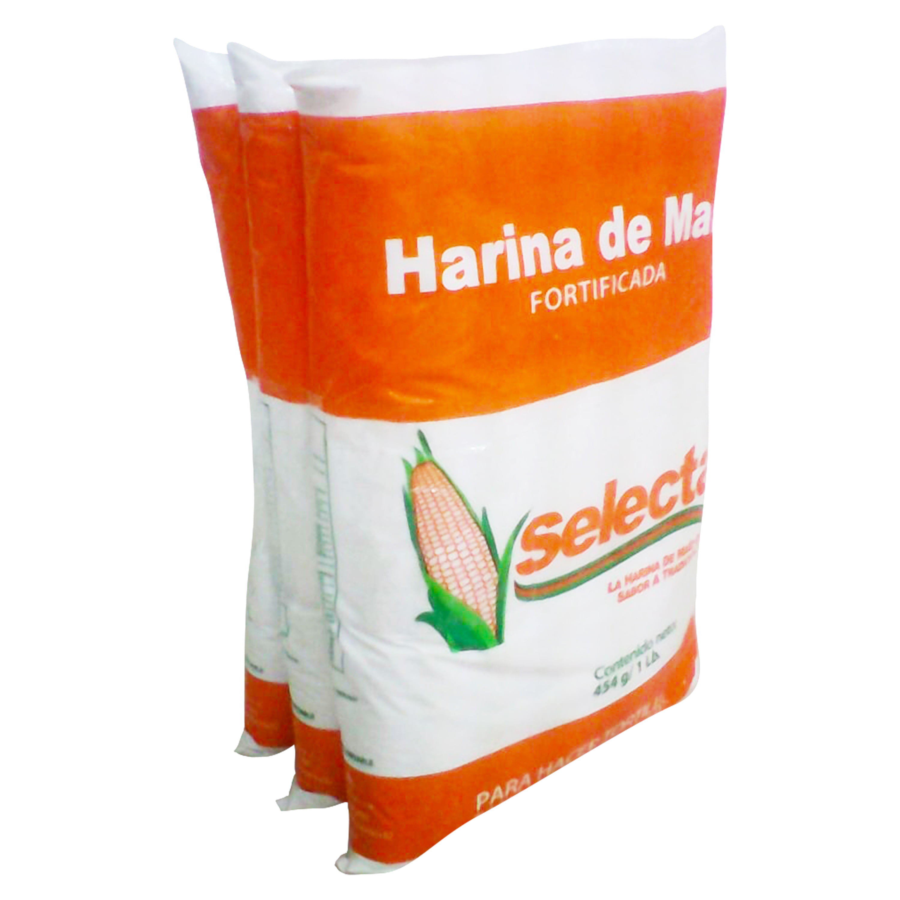 Comprar 3 Pack Harina De Maiz Selecta- 454gr | Walmart Honduras