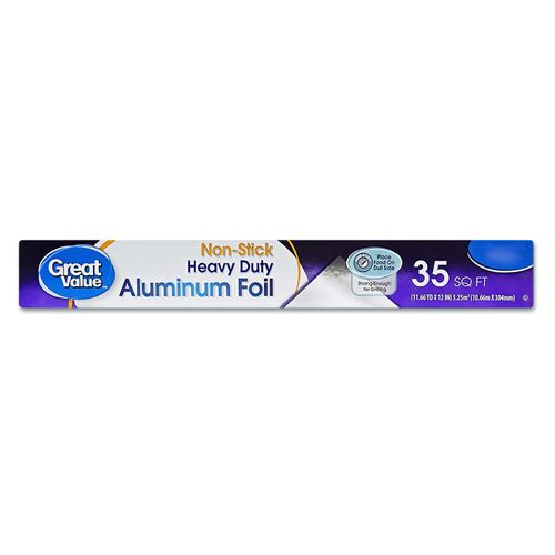 Papel Aluminio Great Value 35Pies - 1Rollo