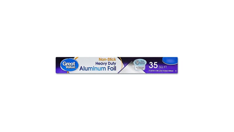 Great Value Heavy Duty Aluminum Foil, 75 sq ft