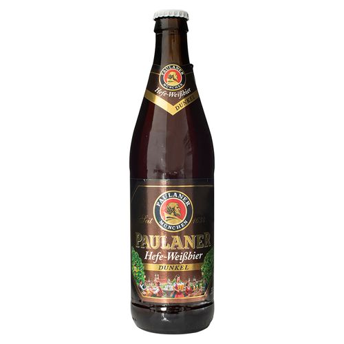 Cerveza Weissbier Paulaner Hefe Dunkel -500 ml