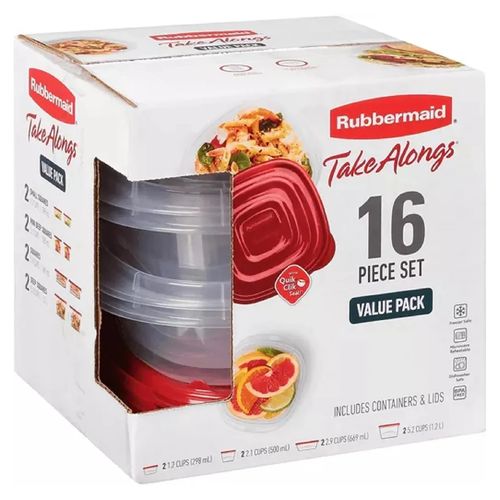 Set De Hermeticos Rubbermaid -16 Piezas