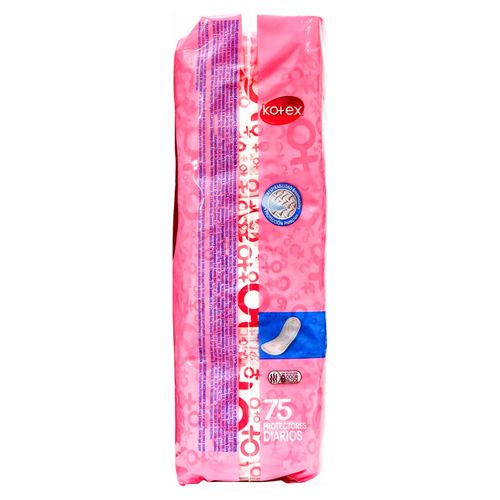 Protectores Diarios Kotex Normal - 75Unidades