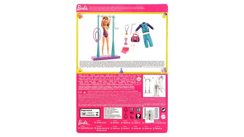 Barbie Stacie Gymnastics Team Doll Pink