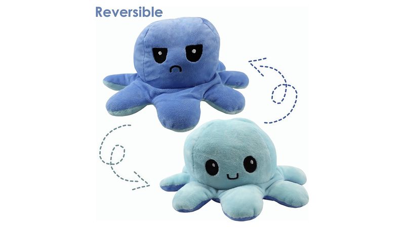 Pulpo reversible discount azul y celeste