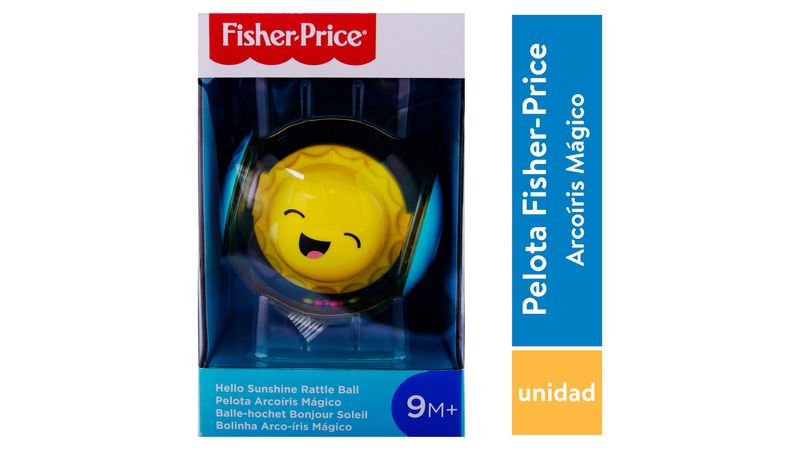 Pelota Con Sonajero Arcoiris Fisher Price