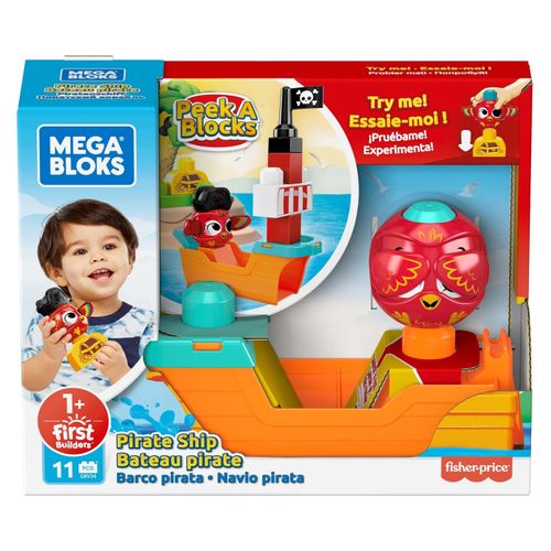 Mega Bloks Peek A Blocks Barco Pirata