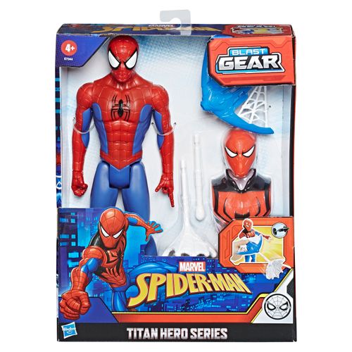 Spiderman Figura Titan Hero Blast Gear