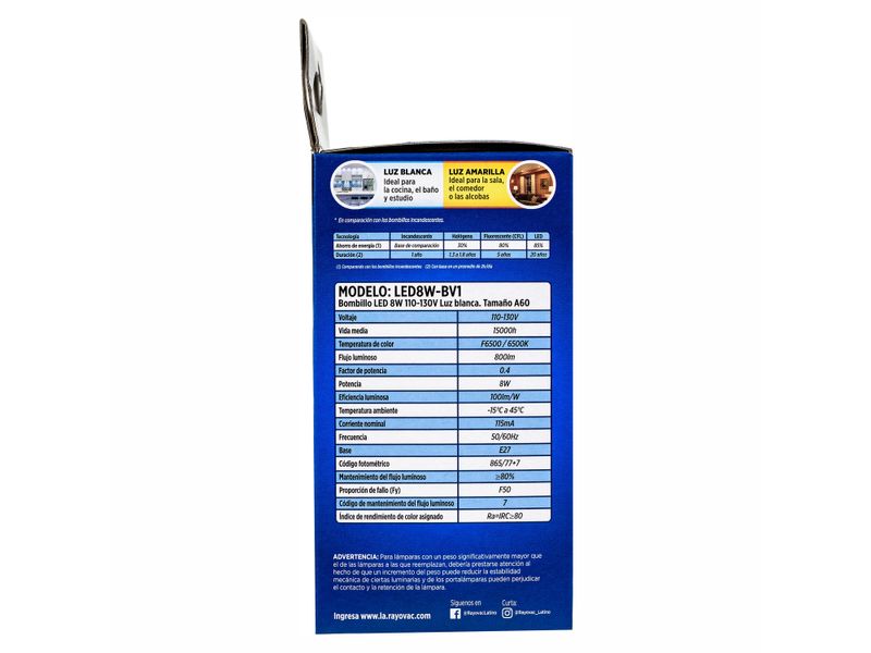 Rayovac-Led-8W-Blanco-Caja-Tray-7-14326